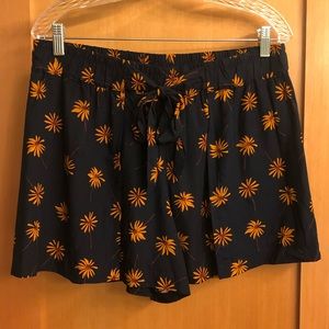 NWT Madewell Flower Skort with Bow Size L